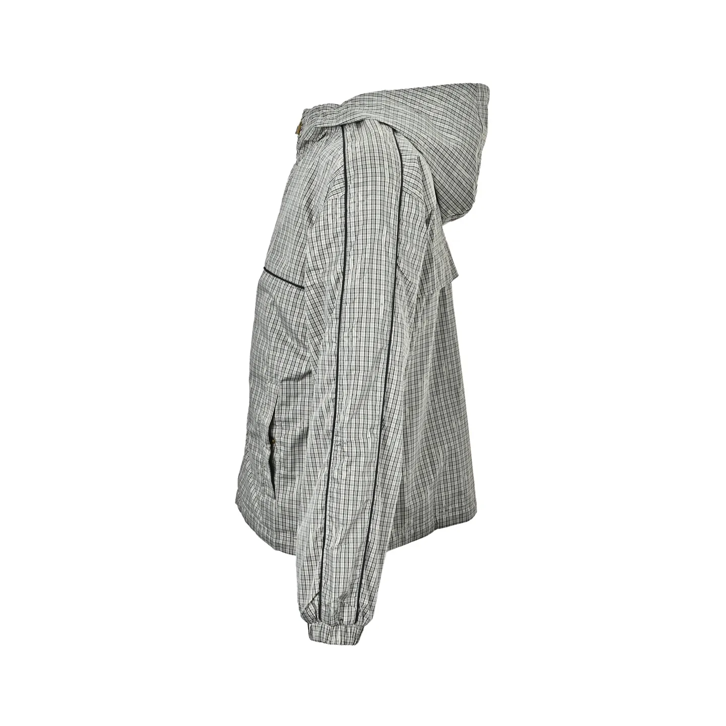 Louis Vuitton/Louis Vuitton plaid logo zipper hooded jacket